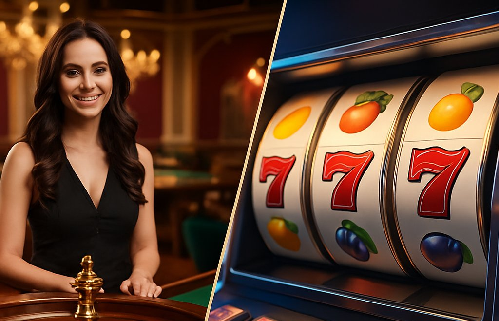 Live-Casinos vs. virtuelle Slots Was ist besser für Spieler