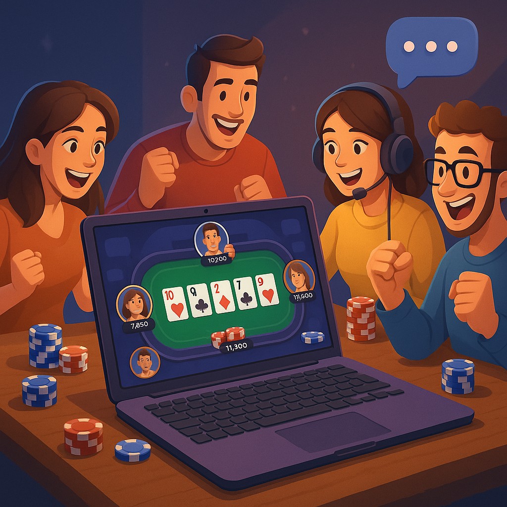 Multiplayer-Spiele in Online-Casinos: Gemeinsam zocken in Echtzeit